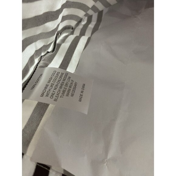 HENRI BENDEL Go Anywhere Travel Storage Lingerie Laundry Bag Embroidered Stripes - Picture 9 of 11